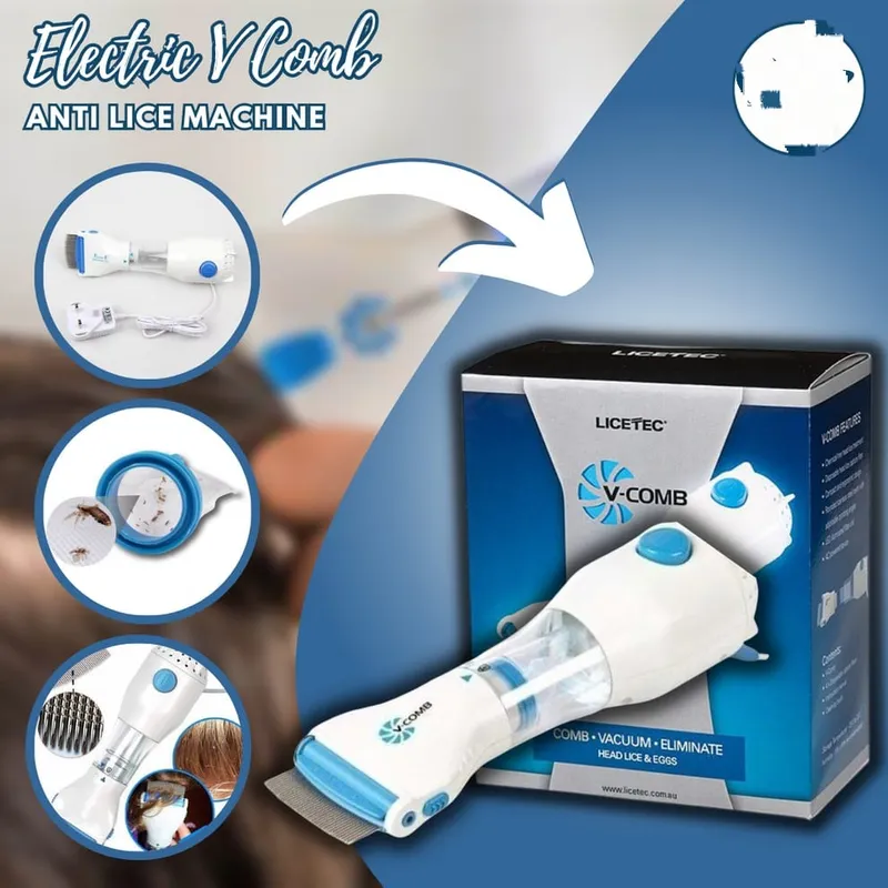 V-Comb Head Lice Removal Machine