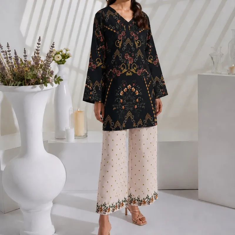 Digital Printed Doria Lawn Cord Set for Women