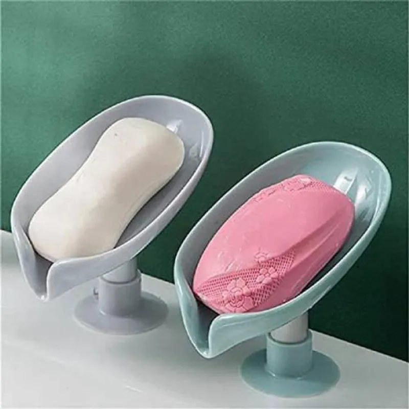 Hydraulic Self-Draining Soap Tray