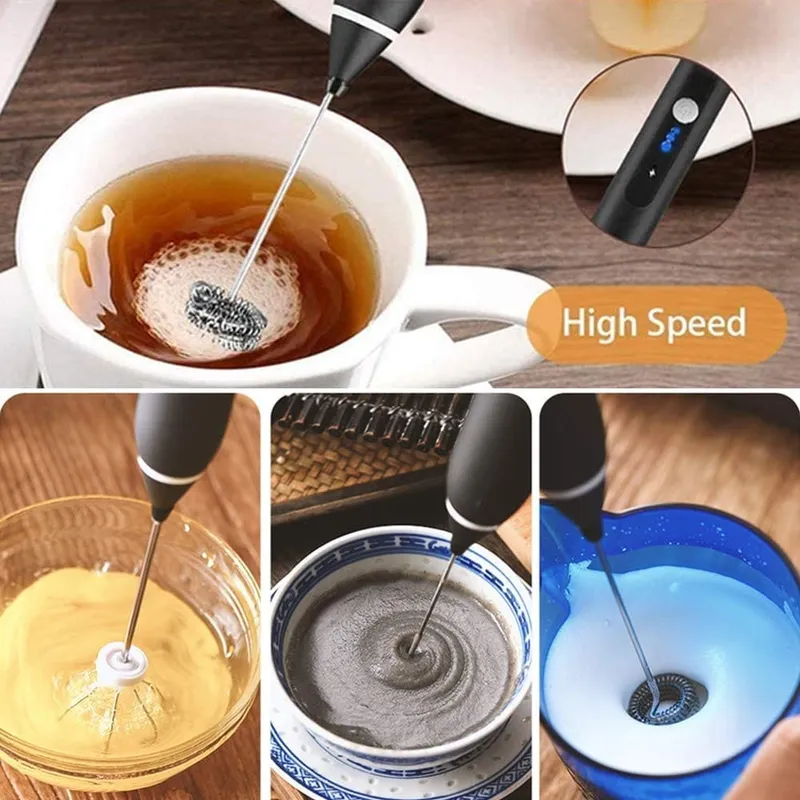 2-in-1 Electric Coffee Beater & Milk Frother