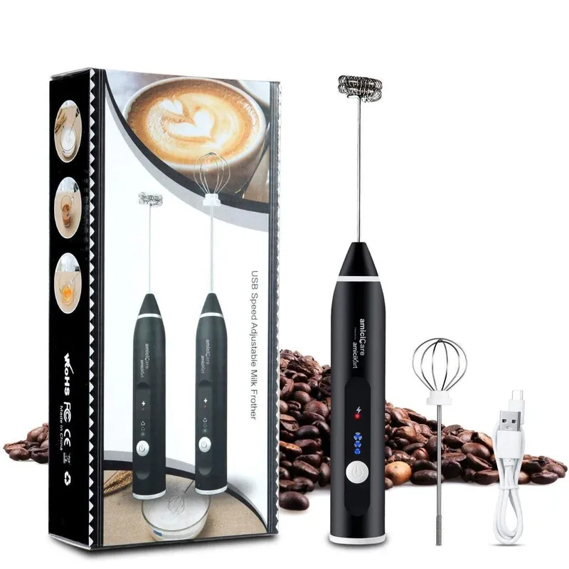 2-in-1 Electric Coffee Beater & Milk Frother
