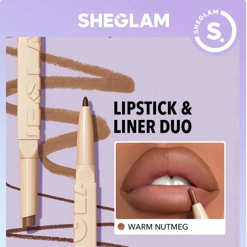 SHEGLAM Luxury 2-in-1 Lipstick & Lip Liner