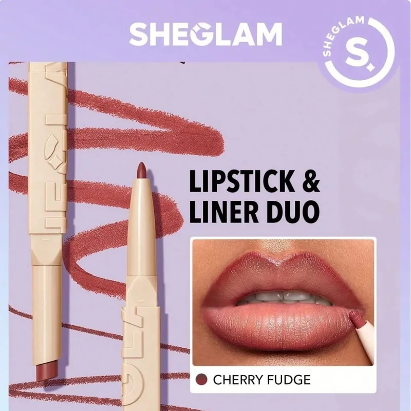 SHEGLAM Luxury 2-in-1 Lipstick & Lip Liner