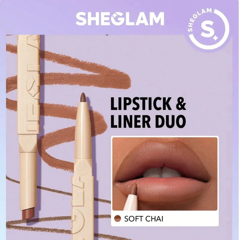 SHEGLAM Luxury 2-in-1 Lipstick & Lip Liner
