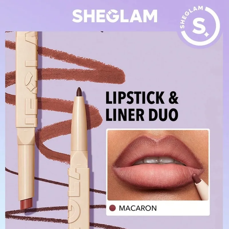 SHEGLAM Luxury 2-in-1 Lipstick & Lip Liner
