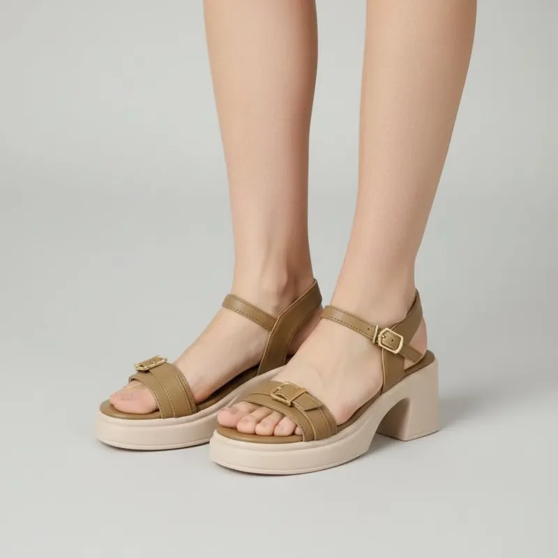 Casual Wear Comfortable PU Sandals for Women