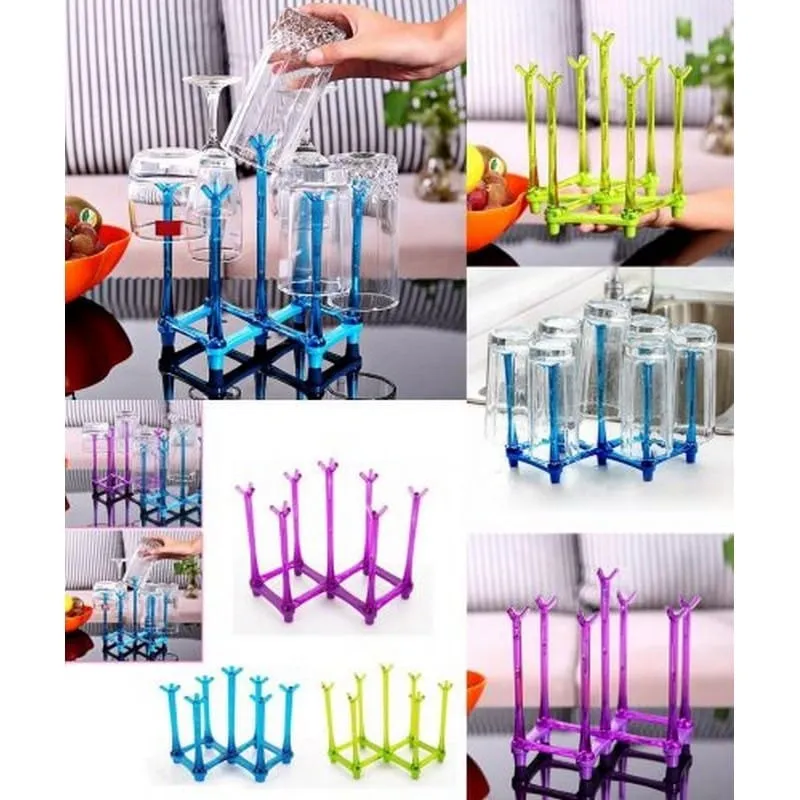 Foldable Glass Stand