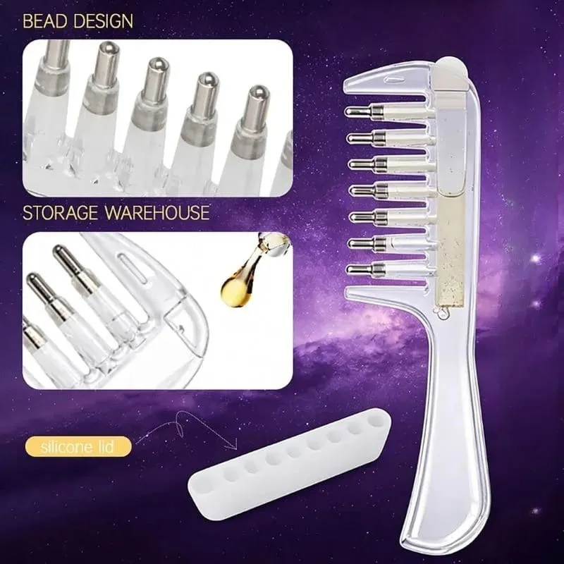 Transparent Hair Oil Applicator Comb