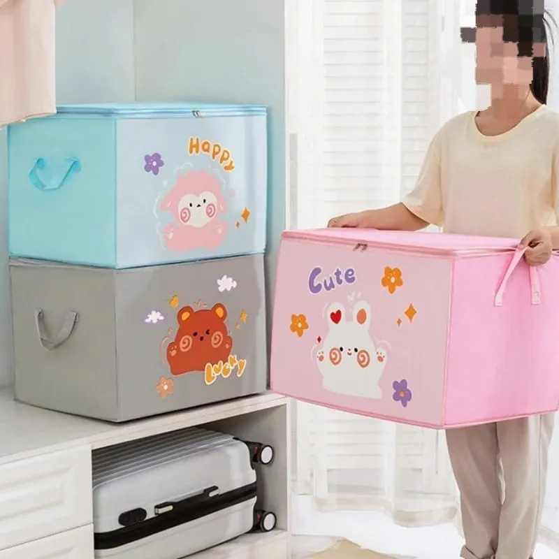 Cartoon Quilt Storage Bag
