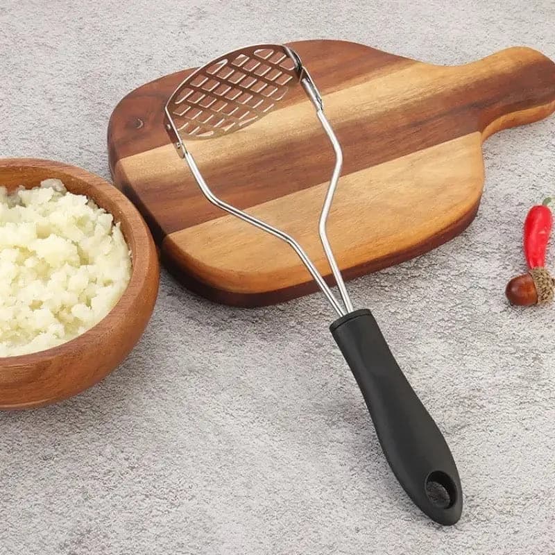 Potato Masher Stainless Steel with Plastic Handle