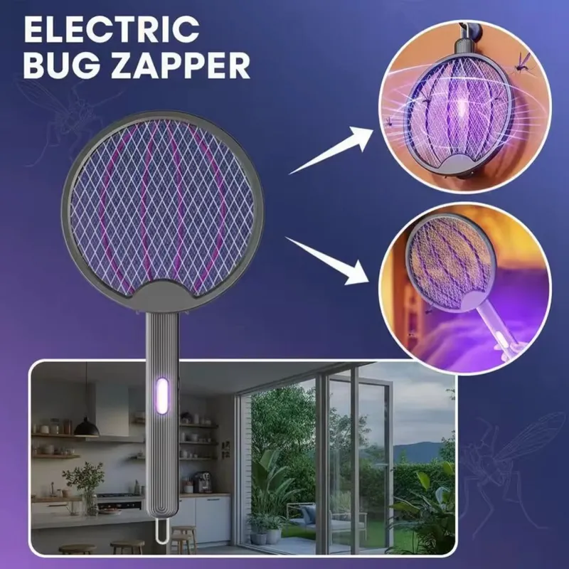 Foldable Electric Mosquito Swatter