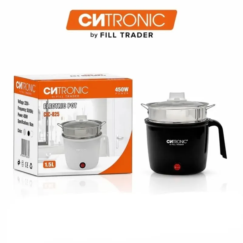 Electric Cooking Pot – Multi-Functional Hot Pot, Noodles & Steamer