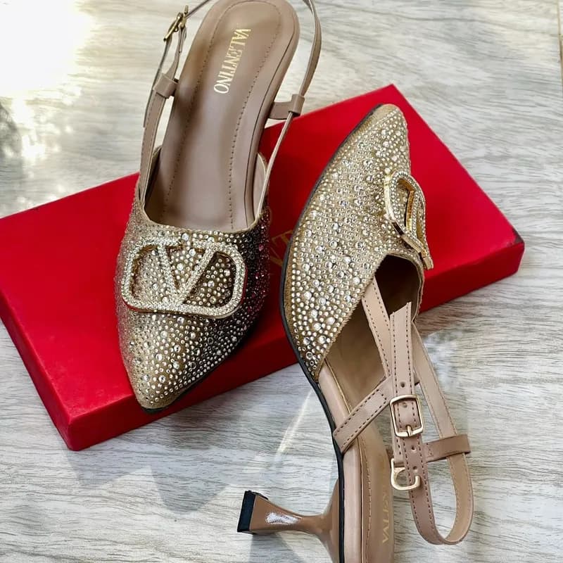 Valentino Stone Heels – Dupe Version
