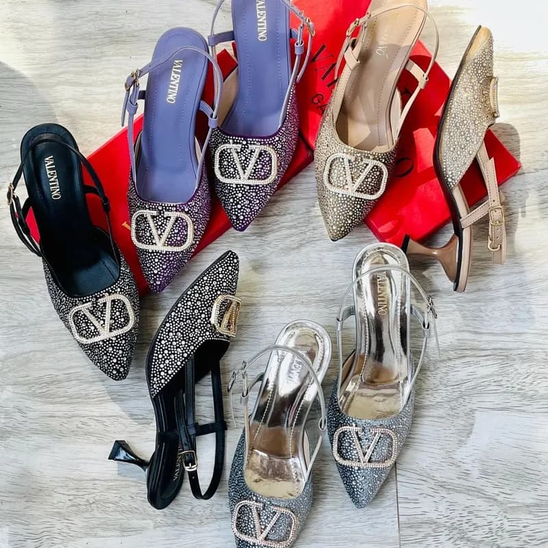 Valentino Stone Heels – Dupe Version