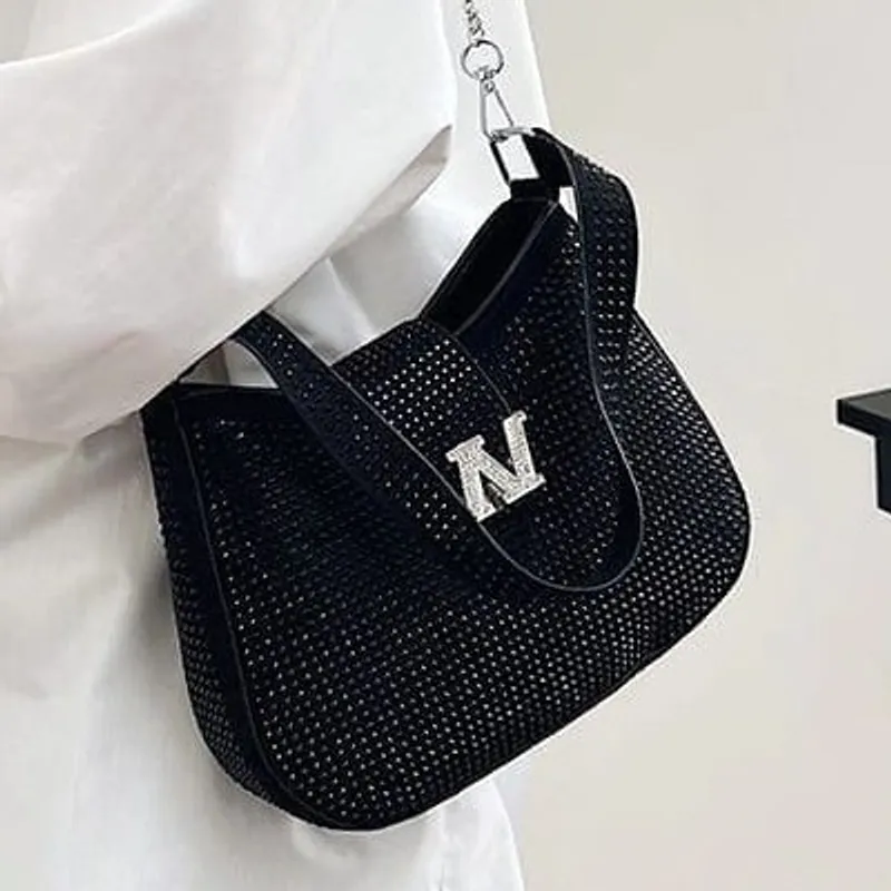 Imported Stone Handbag & Crossbody Bag