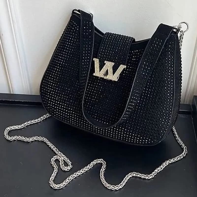 Imported Stone Handbag & Crossbody Bag