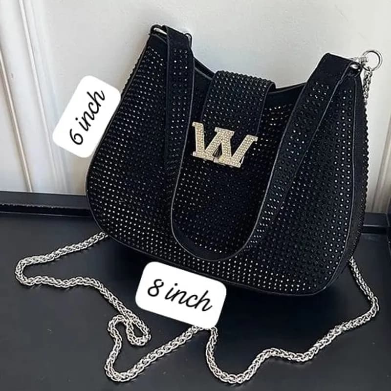 Imported Stone Handbag & Crossbody Bag