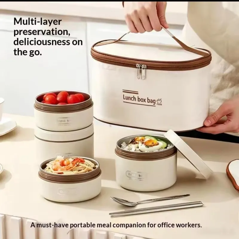 Insulated Lunch Box with Thermal Bag