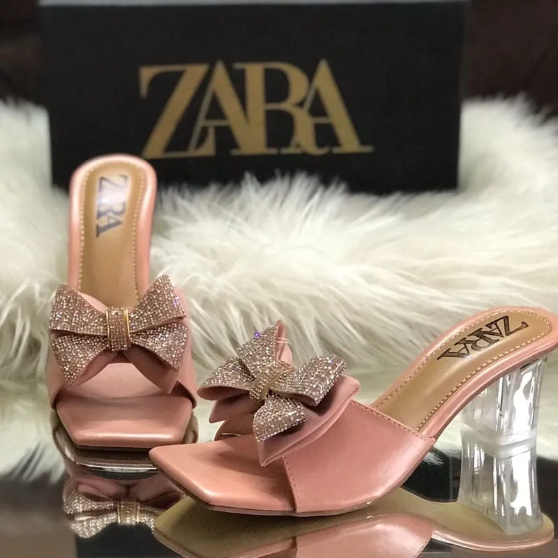 ZARA Butterfly Block Heels – Dupe Version