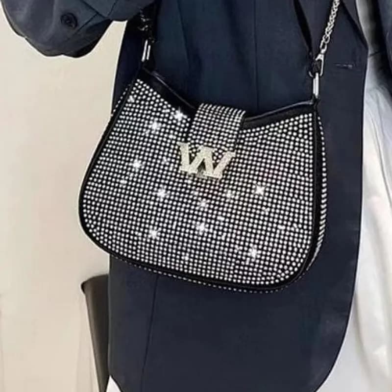 Imported Stone Handbag & Crossbody Bag